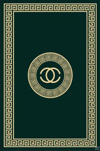 Luxury Style Green and Gold Medallion Rug Sw